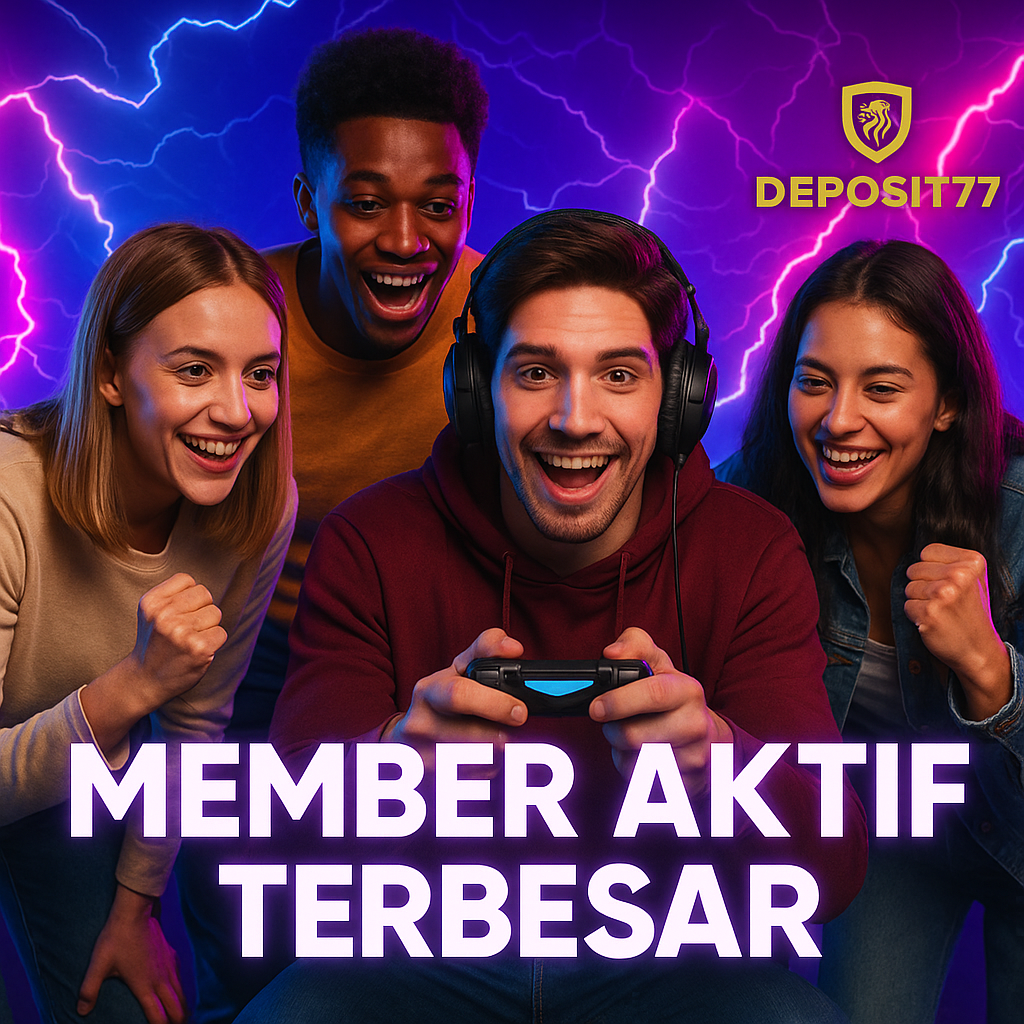 Deposit77 & Deposit 77 Petir Kilat Member Aktif Terbesar
Deposit77 & Deposit 77 Petir Kilat Member Aktif Terbesar